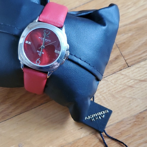 NWT Akribos XXIV diamond dial - Picture 5 of 5